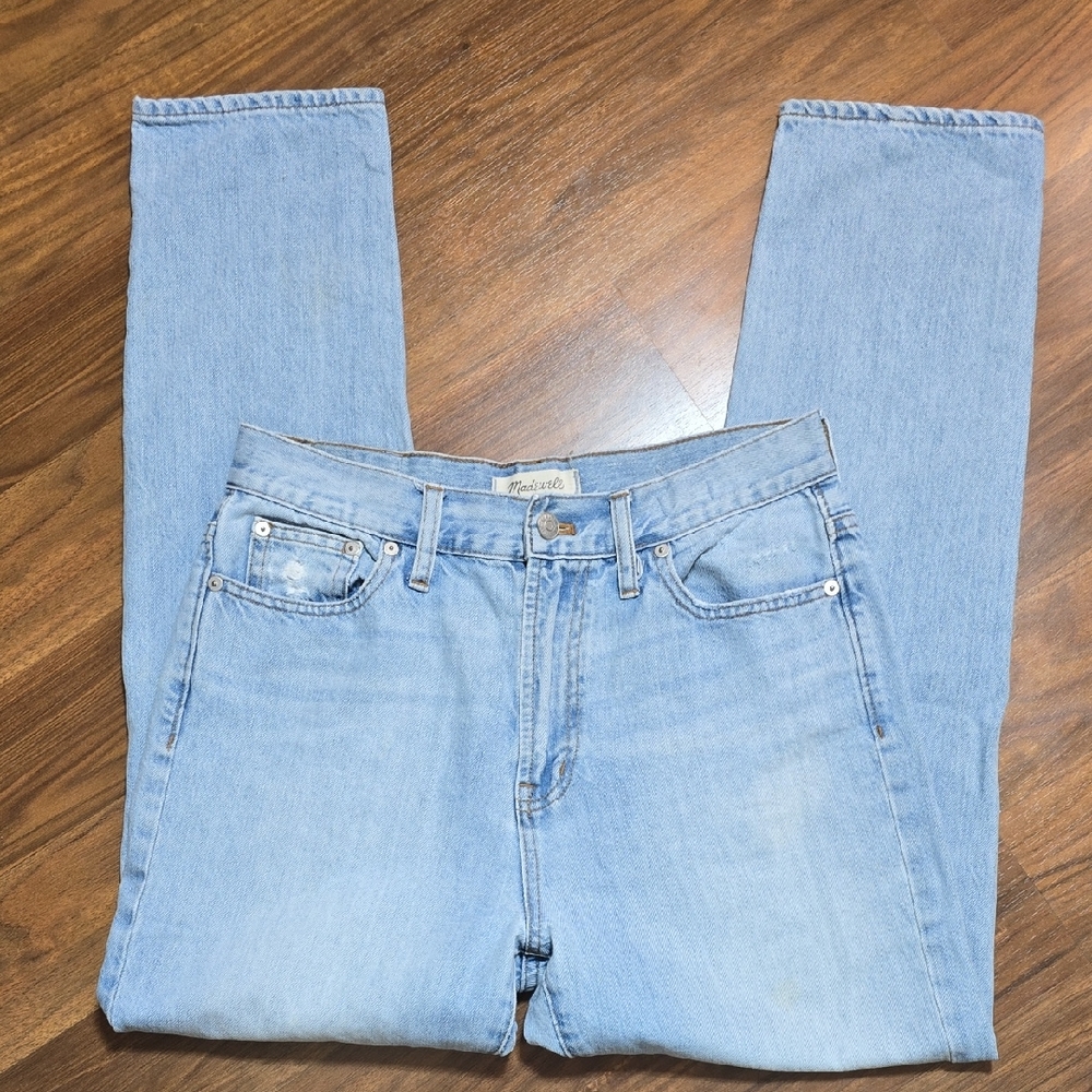 Madewell High-Rise Light Blue Jeans